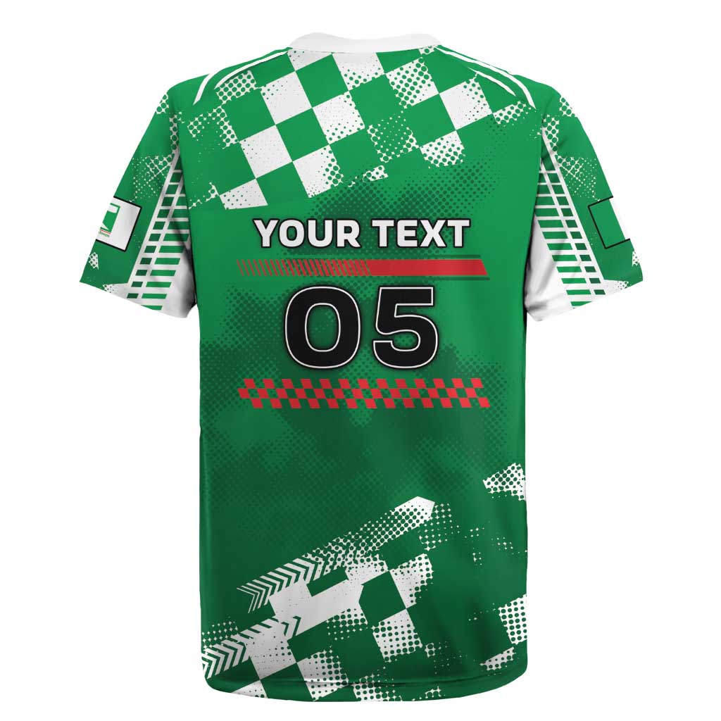 Custom Italy Emilia-Romagna Rugby Jersey Italian Race Circuit - Wonder Print Shop