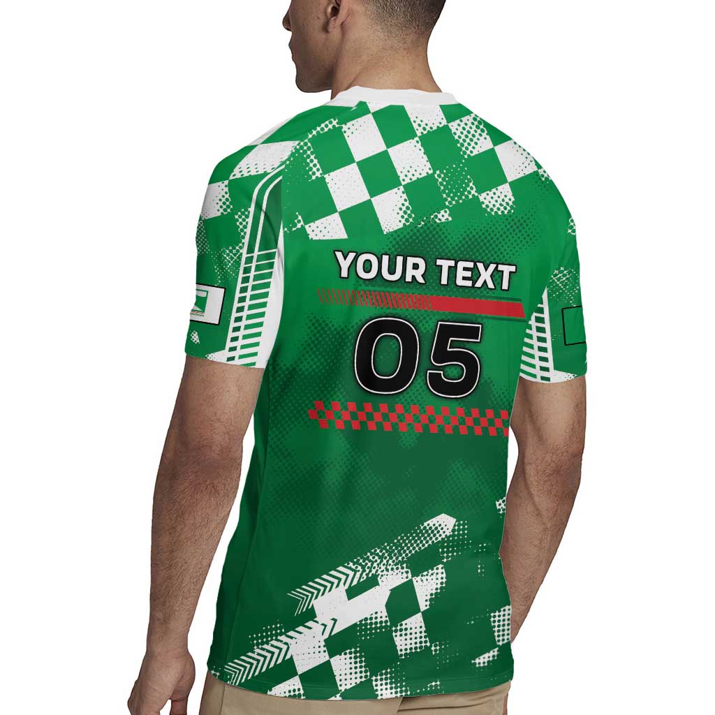 Custom Italy Emilia-Romagna Rugby Jersey Italian Race Circuit - Wonder Print Shop