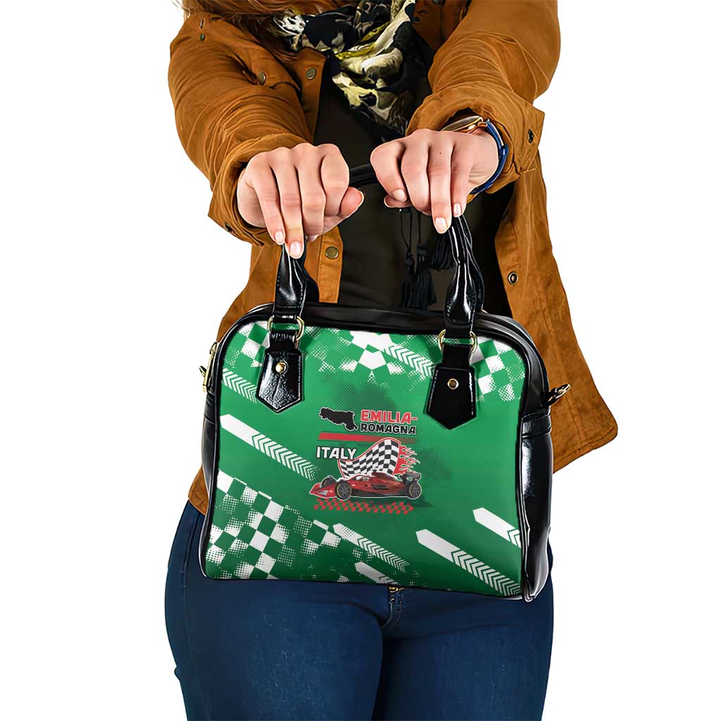 Italy Emilia-Romagna Shoulder Handbag Italian Race Circuit - Wonder Print Shop