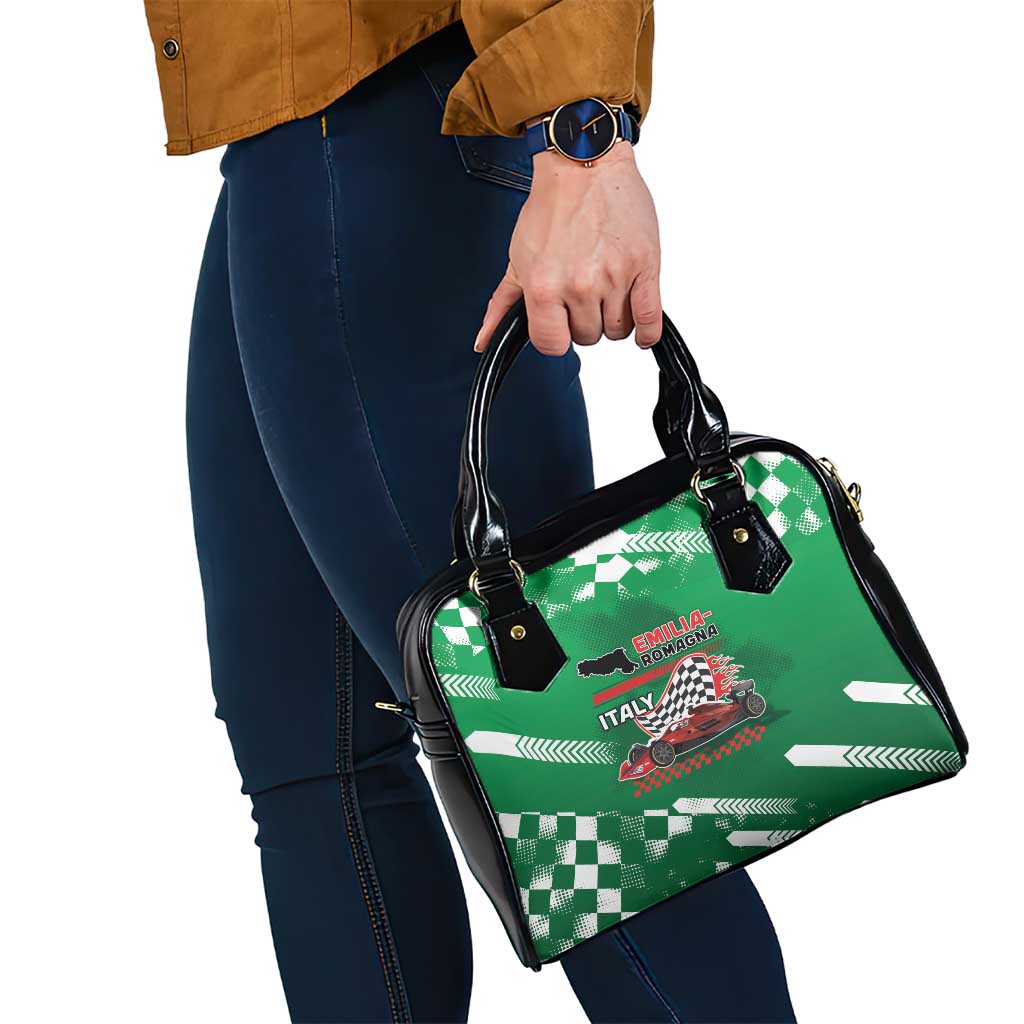 Italy Emilia-Romagna Shoulder Handbag Italian Race Circuit - Wonder Print Shop