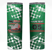 Custom Italy Emilia-Romagna Skinny Tumbler Italian Race Circuit - Wonder Print Shop