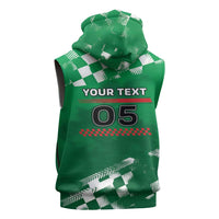 Custom Italy Emilia-Romagna Sleeveless Hoodie Italian Race Circuit - Wonder Print Shop