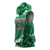 Custom Italy Emilia-Romagna Sleeveless Hoodie Italian Race Circuit - Wonder Print Shop