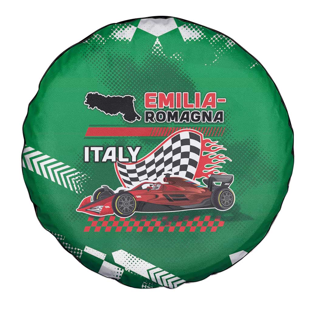 Italy Emilia-Romagna Spare Tire Cover Italian Race Circuit - Wonder Print Shop