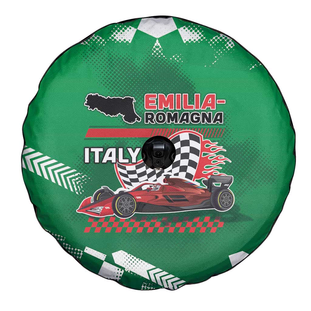 Italy Emilia-Romagna Spare Tire Cover Italian Race Circuit - Wonder Print Shop
