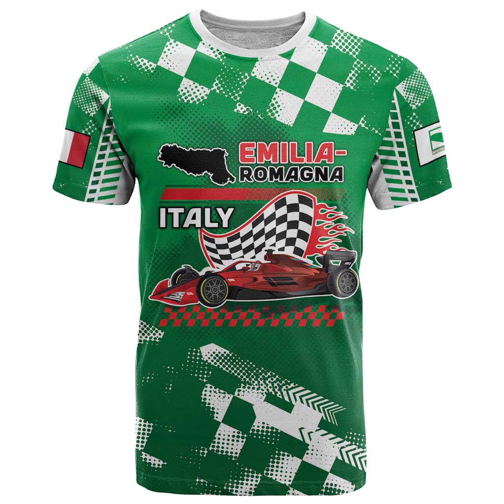 Custom Italy Emilia-Romagna T Shirt Italian Race Circuit - Wonder Print Shop
