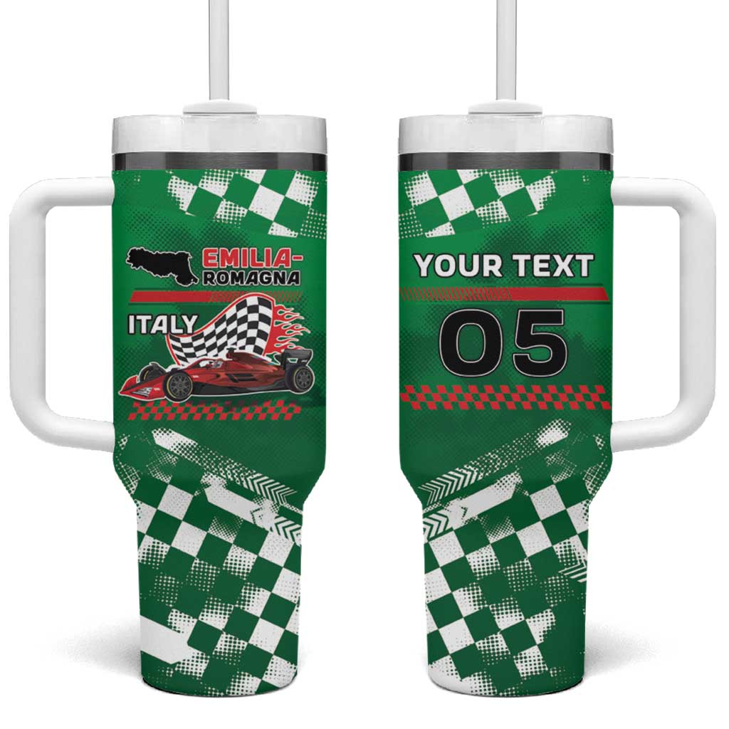 Custom Italy Emilia-Romagna Tumbler With Handle Italian Race Circuit - Wonder Print Shop