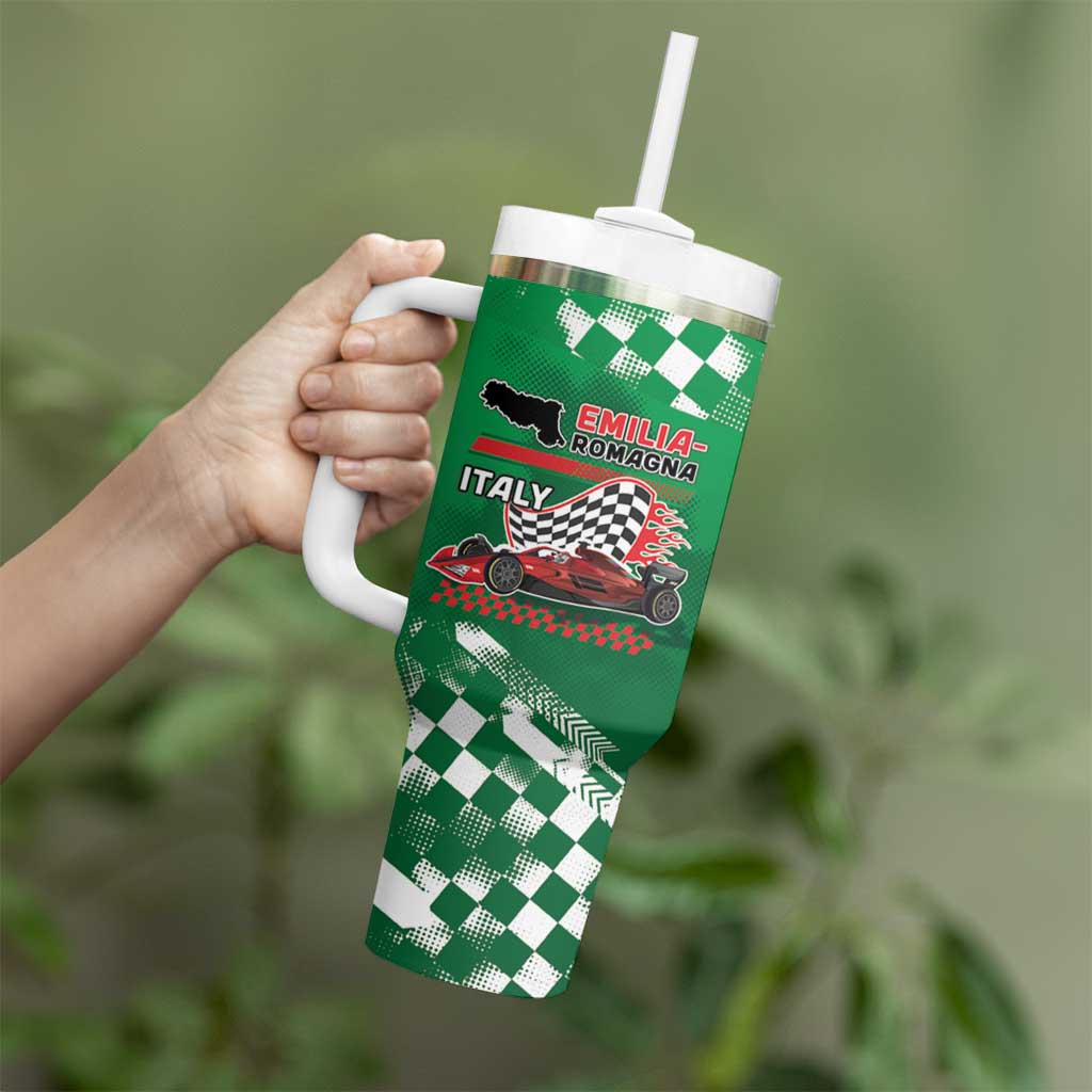 Custom Italy Emilia-Romagna Tumbler With Handle Italian Race Circuit - Wonder Print Shop