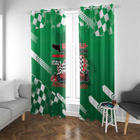 Italy Emilia-Romagna Window Curtain Italian Race Circuit - Wonder Print Shop