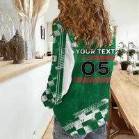 Custom Italy Emilia-Romagna Women Casual Shirt Italian Race Circuit - Wonder Print Shop