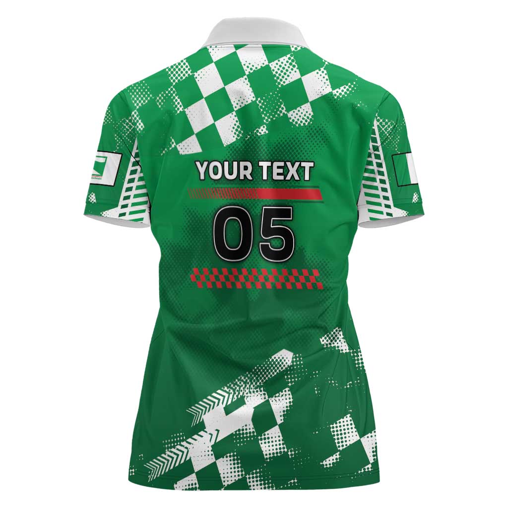 Custom Italy Emilia-Romagna Women Polo Shirt Italian Race Circuit - Wonder Print Shop