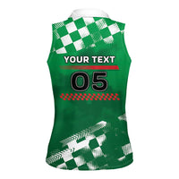 Custom Italy Emilia-Romagna Women Sleeveless Polo Shirt Italian Race Circuit - Wonder Print Shop