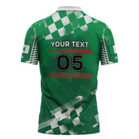 Custom Italy Emilia-Romagna Zipper Polo Shirt Italian Race Circuit - Wonder Print Shop