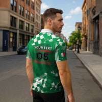 Custom Italy Emilia-Romagna Zipper Polo Shirt Italian Race Circuit - Wonder Print Shop