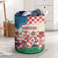 Italy Abruzzo Laundry Basket Specialty Flavors Retro Style