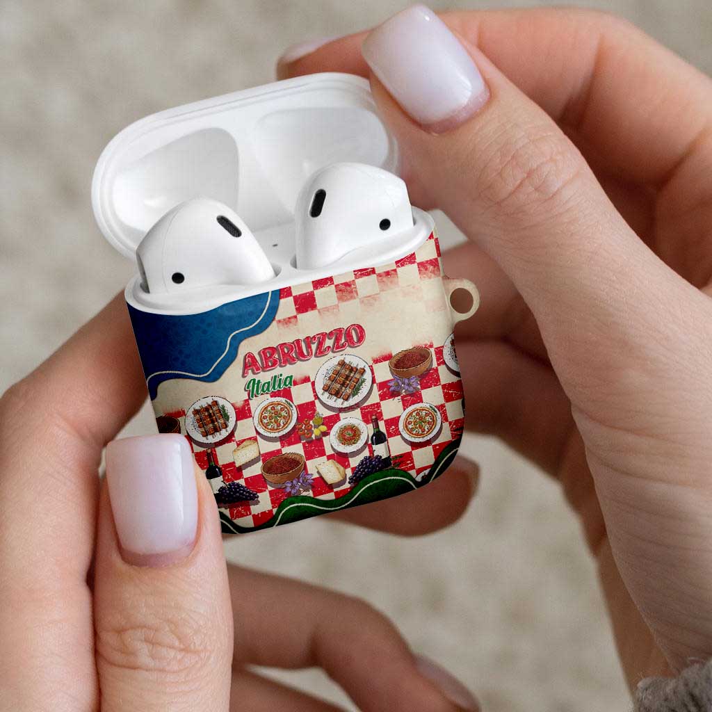 Italy Abruzzo AirPods Case Specialty Flavors Retro Style