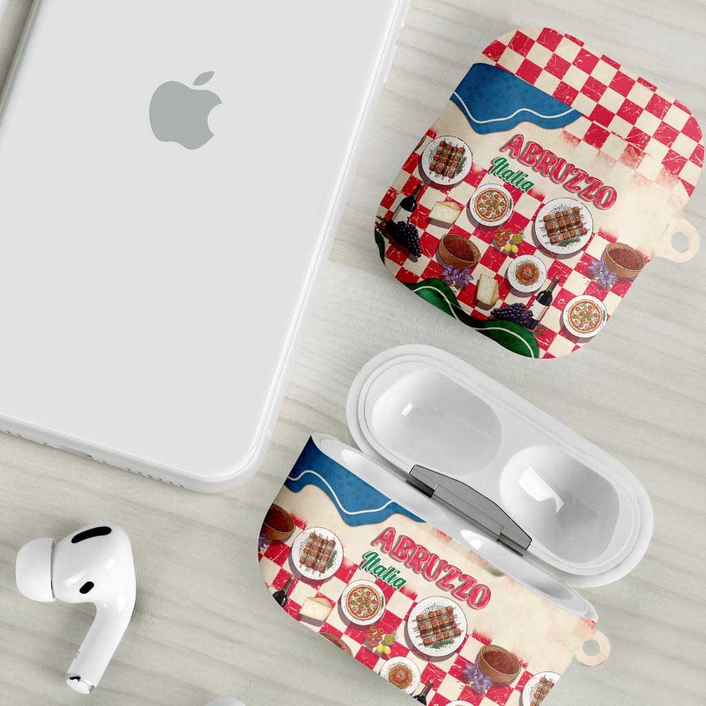 Italy Abruzzo AirPods Case Specialty Flavors Retro Style