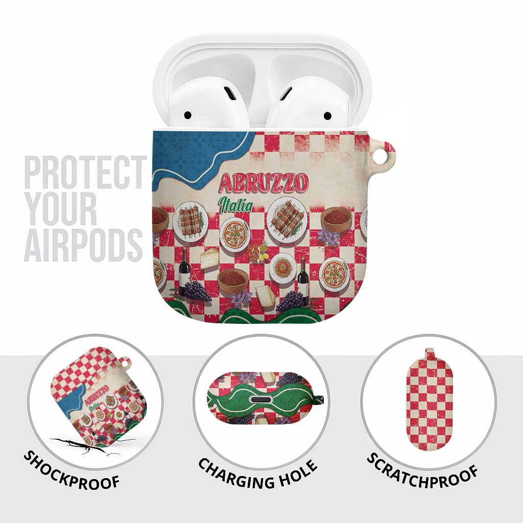 Italy Abruzzo AirPods Case Specialty Flavors Retro Style
