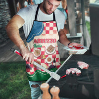 Italy Abruzzo Apron Specialty Flavors Retro Style