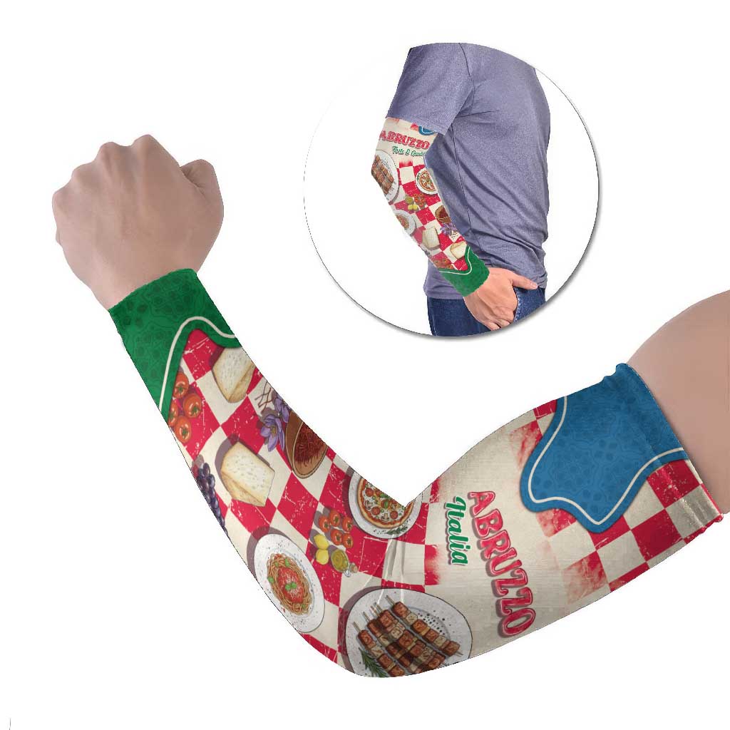 Italy Abruzzo Arm Sleeves Specialty Flavors Retro Style
