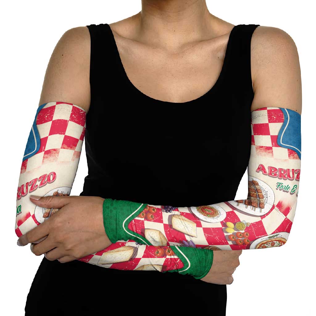 Italy Abruzzo Arm Sleeves Specialty Flavors Retro Style