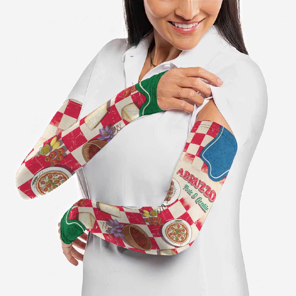 Italy Abruzzo Arm Sleeves Specialty Flavors Retro Style