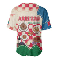Italy Abruzzo Baseball Jersey Specialty Flavors Retro Style