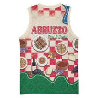 Italy Abruzzo Basketball Jersey Specialty Flavors Retro Style