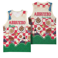 Italy Abruzzo Basketball Jersey Specialty Flavors Retro Style