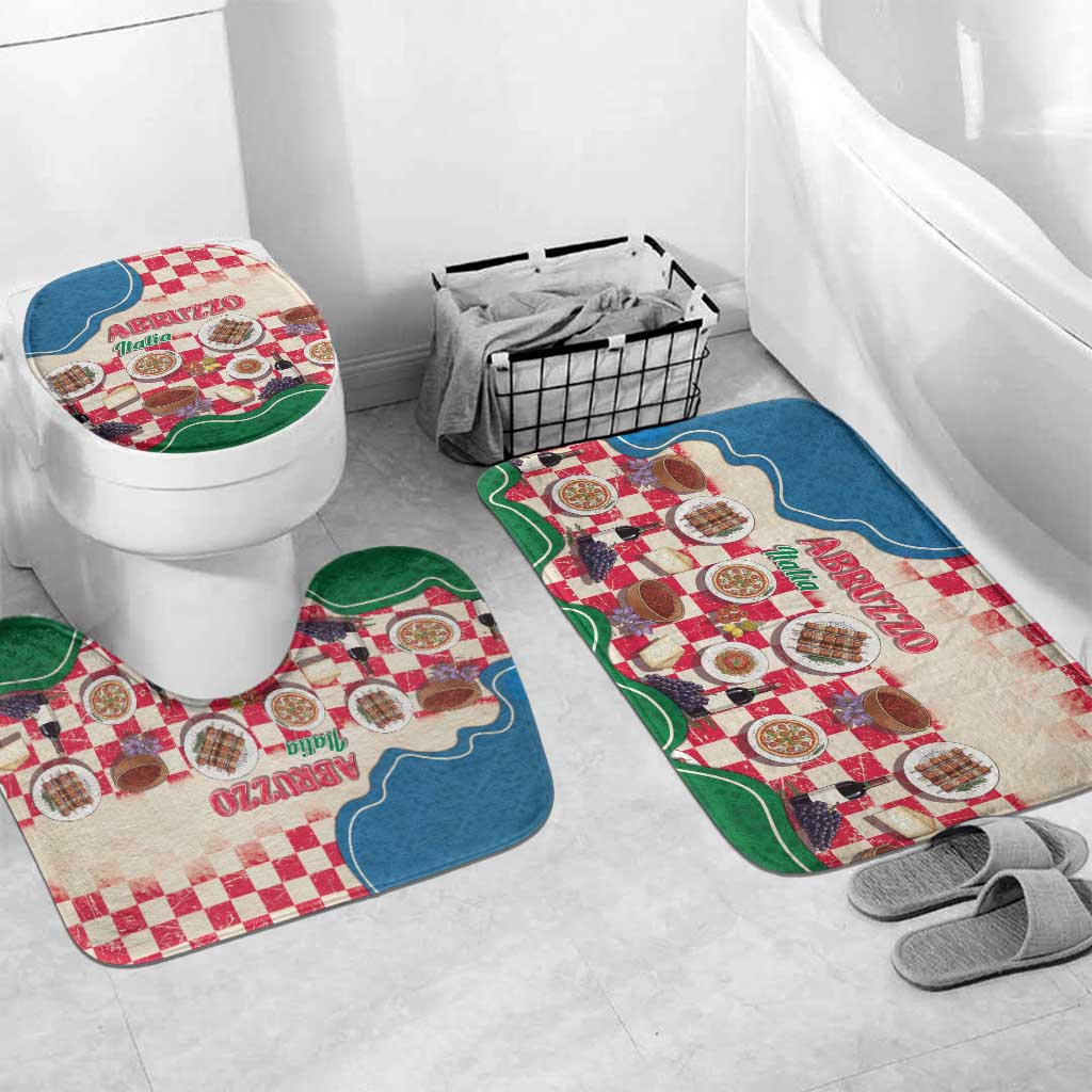 Italy Abruzzo Bathroom Set Specialty Flavors Retro Style