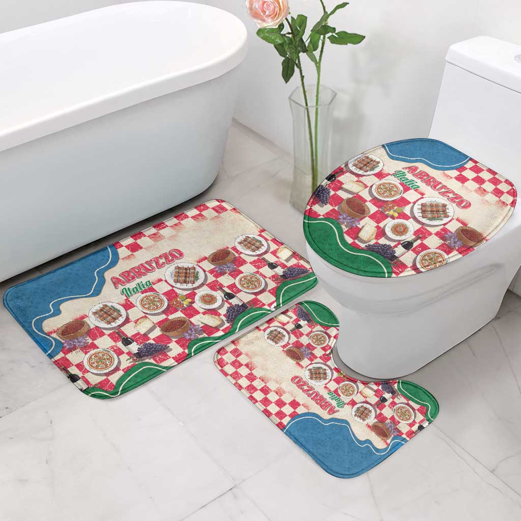 Italy Abruzzo Bathroom Set Specialty Flavors Retro Style
