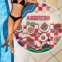 Italy Abruzzo Beach Blanket Specialty Flavors Retro Style