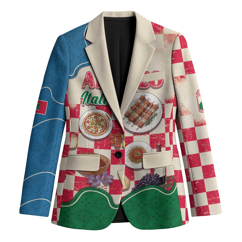 Italy Abruzzo Blazer Specialty Flavors Retro Style