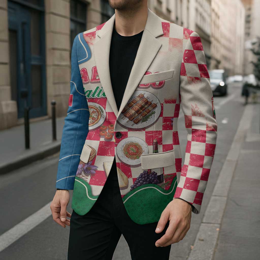 Italy Abruzzo Blazer Specialty Flavors Retro Style