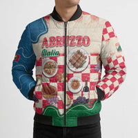 Italy Abruzzo Bomber Puffer Jacket Specialty Flavors Retro Style