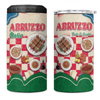 Italy Abruzzo 4 in 1 Can Cooler Tumbler Specialty Flavors Retro Style