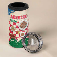 Italy Abruzzo 4 in 1 Can Cooler Tumbler Specialty Flavors Retro Style