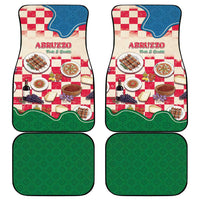 Italy Abruzzo Car Mats Specialty Flavors Retro Style