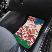 Italy Abruzzo Car Mats Specialty Flavors Retro Style