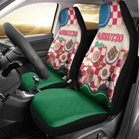 Italy Abruzzo Car Seat Cover Specialty Flavors Retro Style