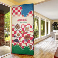 Italy Abruzzo Door Cover Specialty Flavors Retro Style