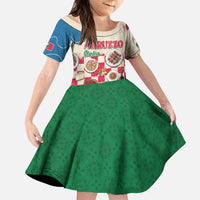 Italy Abruzzo Family Matching Long Sleeve Bodycon Dress and Hawaiian Shirt Specialty Flavors Retro Style