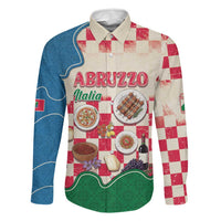 Italy Abruzzo Family Matching Summer Maxi Dress and Hawaiian Shirt Specialty Flavors Retro Style