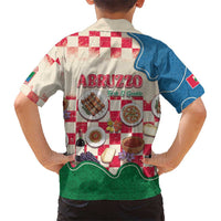 Italy Abruzzo Family Matching Tank Maxi Dress and Hawaiian Shirt Specialty Flavors Retro Style