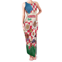 Italy Abruzzo Family Matching Tank Maxi Dress and Hawaiian Shirt Specialty Flavors Retro Style