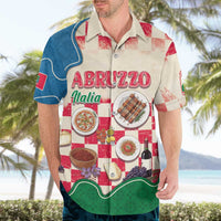 Italy Abruzzo Hawaiian Shirt Specialty Flavors Retro Style