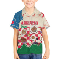 Italy Abruzzo Hawaiian Shirt Specialty Flavors Retro Style