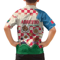 Italy Abruzzo Hawaiian Shirt Specialty Flavors Retro Style