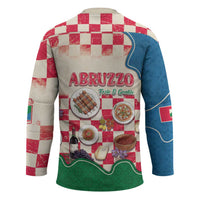 Italy Abruzzo Hockey Jersey Specialty Flavors Retro Style