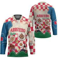 Italy Abruzzo Hockey Jersey Specialty Flavors Retro Style